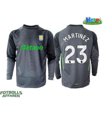Aston Villa Emiliano Martinez #23 Målvakt Hemmatröja 2025-26 Långärmad